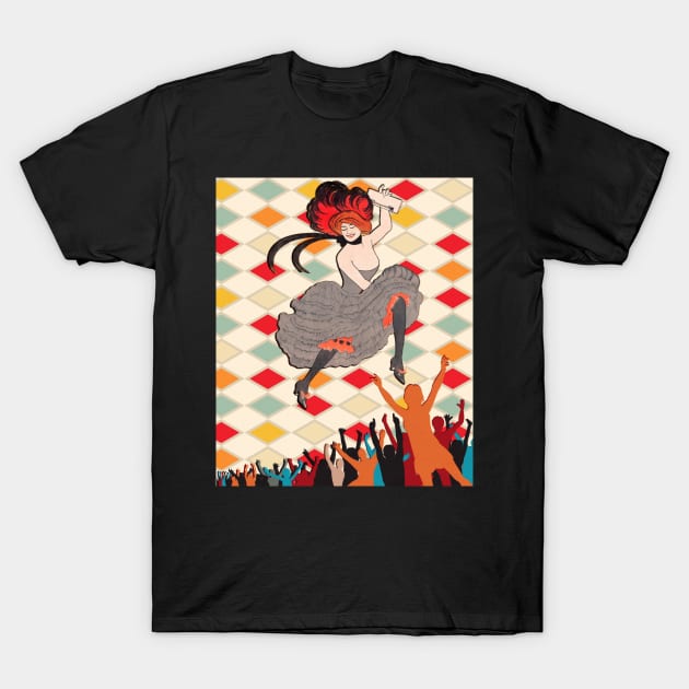 Burlesque is Back! T-Shirt by WearablePSA